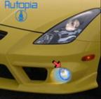 Установочный комплект противотуманных фар для Toyota Celica T23# 00-05 с LED кольцом для  TRD бамперa