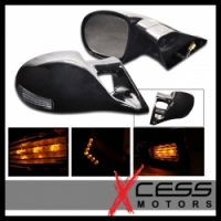 M3 Black LED боковые зеркала с указателем поворота для Toyota Celica T23# 00-05 