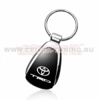 Брелок для ключей с черным логотипом TRD