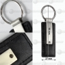 Брелок кожаный для ключей с черным логотипом TRD