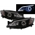 Фары для Subaru Impreza WRX 08-14 BLACK DRL